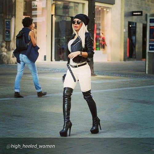 By @high_heeled_women &ldquo;Hot sexy high booted beauty #shoes #shoeporn #shoestagram #instafashio