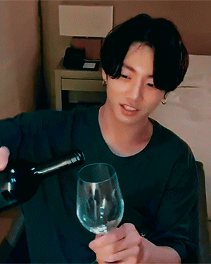 Enjoying Some Wine 🍷
