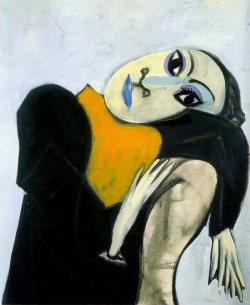 canvasobsession-deactivated2013: Pablo PicassoBuste de Dora Maar 