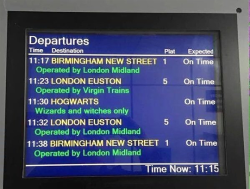 dailypotter: King’s Cross station today, the 1st September 2017