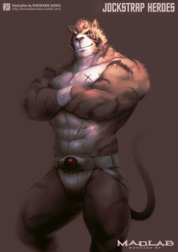 kurokawasudou:  ［JOCKSTRAP HEROES : TIGER］