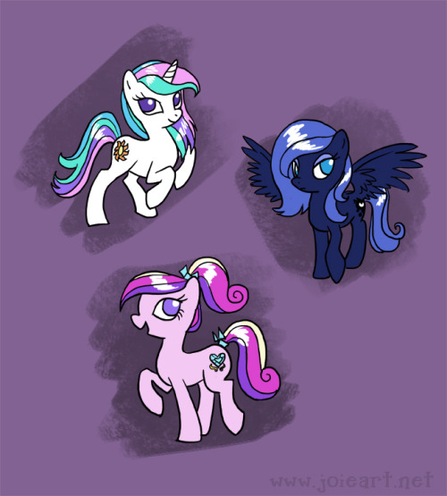 theponyartcollection:  Before They Were Alicorns by *PixellatedCake