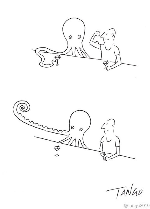 pretentioususernametosoundsmart: beben-eleben: Simple But Clever Animal Comics By Shanghai Tango The