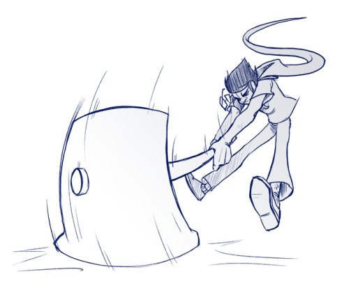 gloomy-optimist:Cool down sketch at the end of the stream :> 