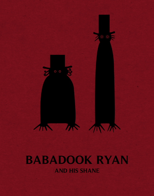 ghoulboysoath:Babadook Ryan and his Shane“I’m imagining the Babadook’s cousin.&rdq