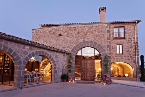 Hotel La Vella FargaA strikingly restored 11th century Catalan masia in the province of Lleida, Hote