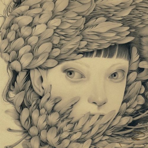 Ozabu aka Saki Ozabu おざぶ (Japanese)  Drawings: Graphite / Acrylics / Watercolors on Paper/Moleskine 