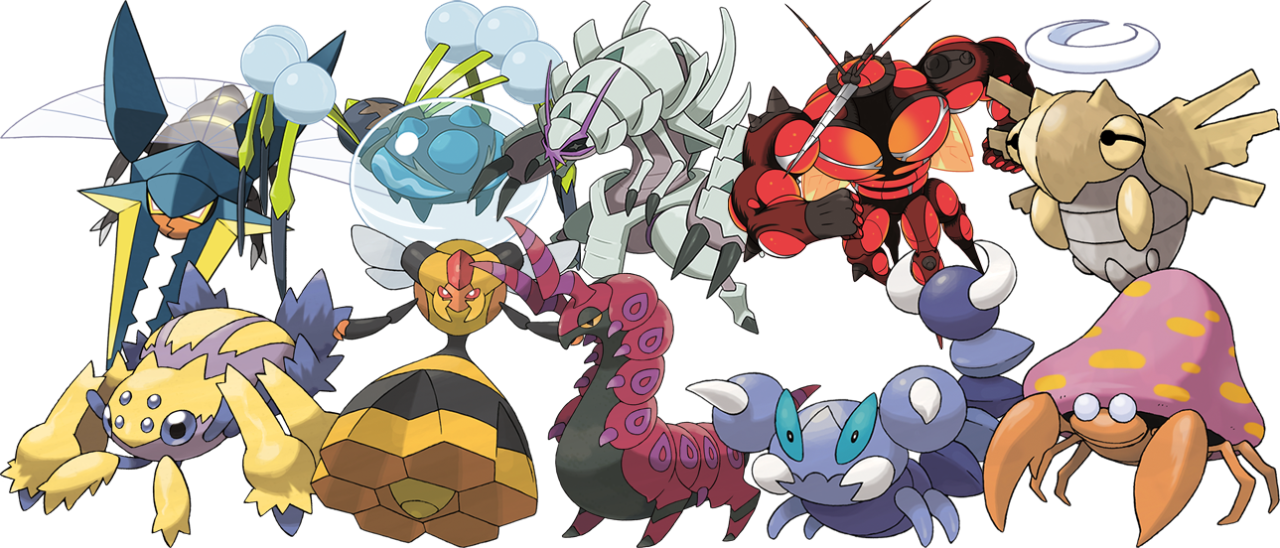 10 WORST BUG TYPE POKEMON 