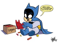 kryptoniansorcerer:  Bruce Likes Legos