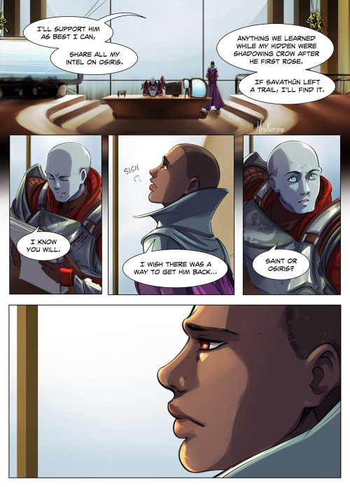Zavala&rsquo;s face looks almost serene, which makes Ikora want to hurl a Nova Bomb into it.