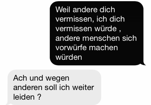 Sie werden es nie versteh