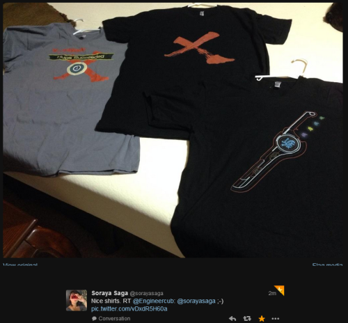 rendslaughterdevour:  I’M YELLING SORAYA SAGA JUST RETWEETED THESE SHIRTS AND ONE SAYS HUGE SUCCEEDED