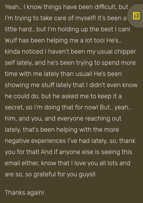So I Stumbled (ha) Upon Some Of The Stumbler O'Hare E-mail Responses And Like.