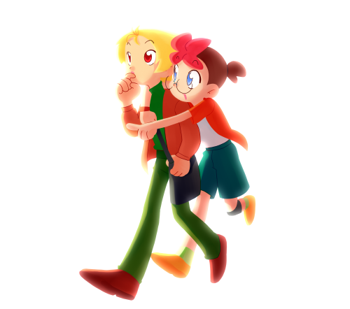Ryou And Karin On Their Merry Way!!!