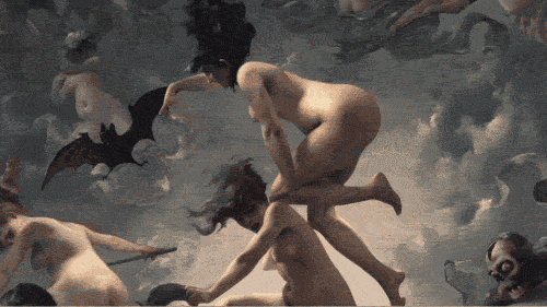 the-wolf-and-the-mockingbird:  B E A U T Y _B  Animated Versions of Classic Paintings