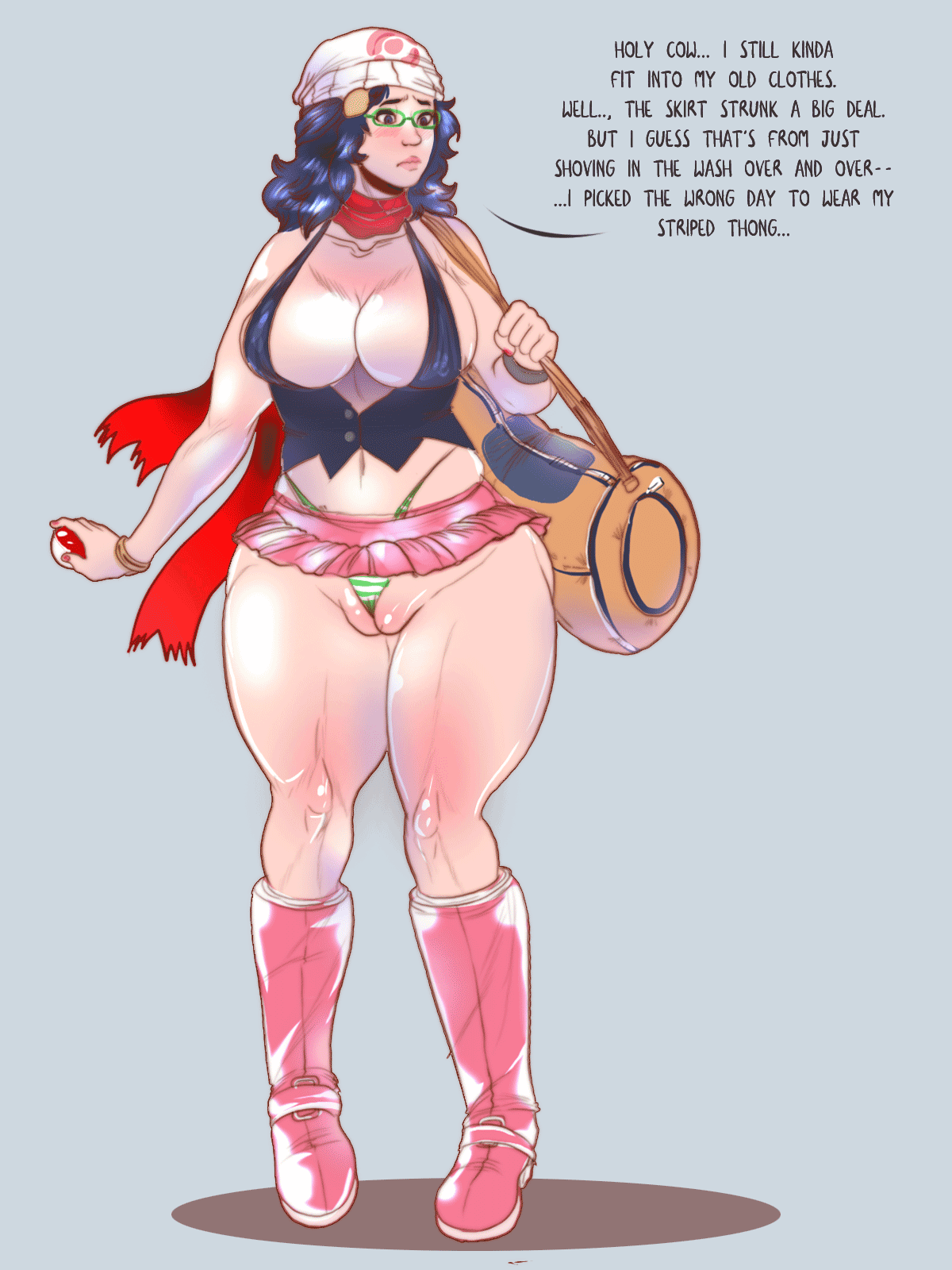vogolsart:  May is very happy with how the old outfit suits her. And while it’s