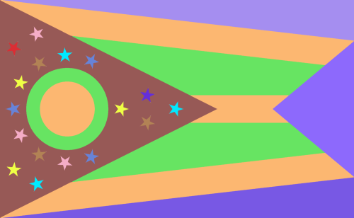 GenderFromOhio Pride Flags"GenderFromOhio Is A Xenogender For When Ones Gender Feels Like It's From Ohio."