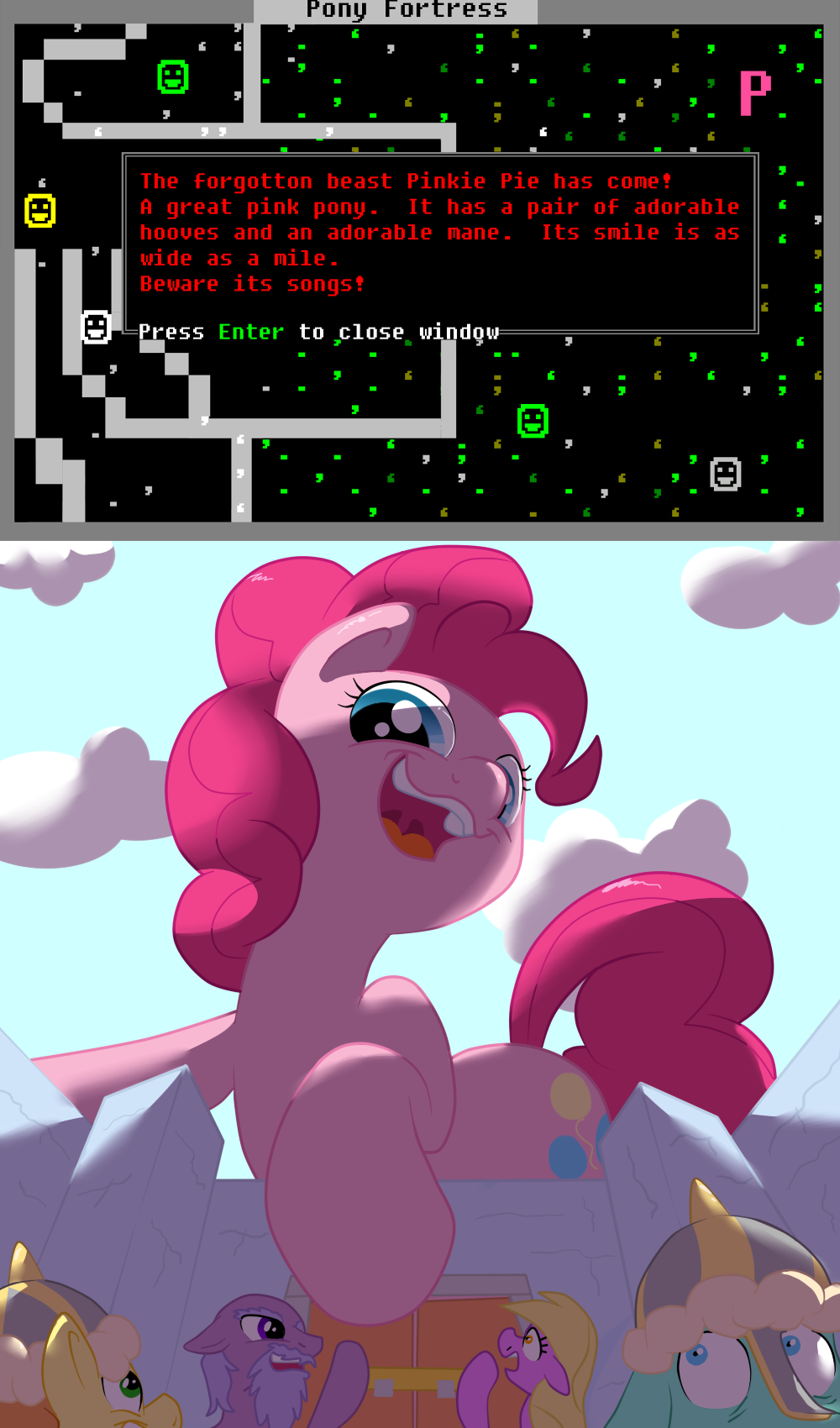 epicbroniestime:  Pony Fortress by ~khorme  xD!