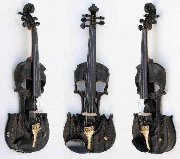 viejospellejos:  Violín Calavera
