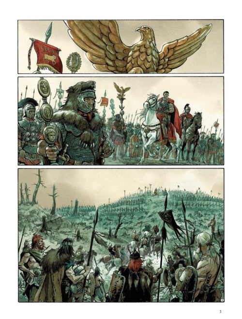 The Eagles of Rome, written and illustrated by Enrico Marini