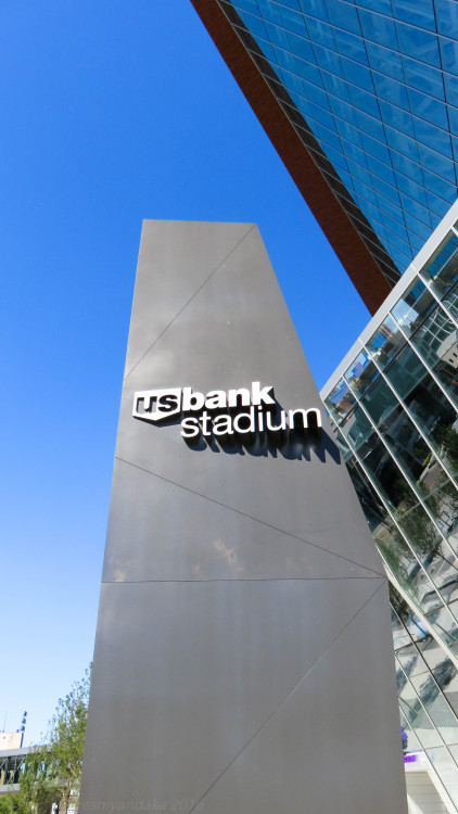 The new US Bank Stadium getting ready for the Grand Opening Day!