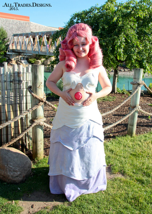 Lovely photos of my Rose Quartz by All Trades Designs!