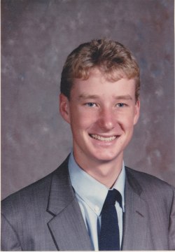 Putonyourbathingsuits:  Drink It In Ladies. Matt As A Junior In High School. 1986.