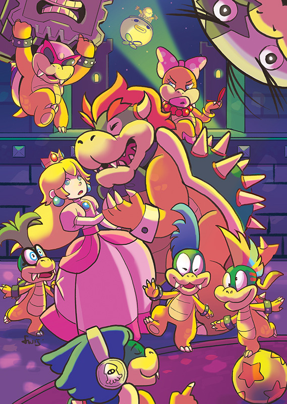 trydain:  OKay. Quick print is Quick. Bowser and koopa kids dance party! Look forward