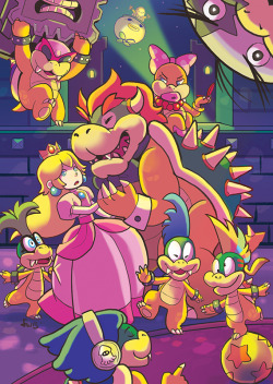 trydain:  OKay. Quick print is Quick. Bowser and koopa kids dance party! Look forward to sparkle prints for this summer! 