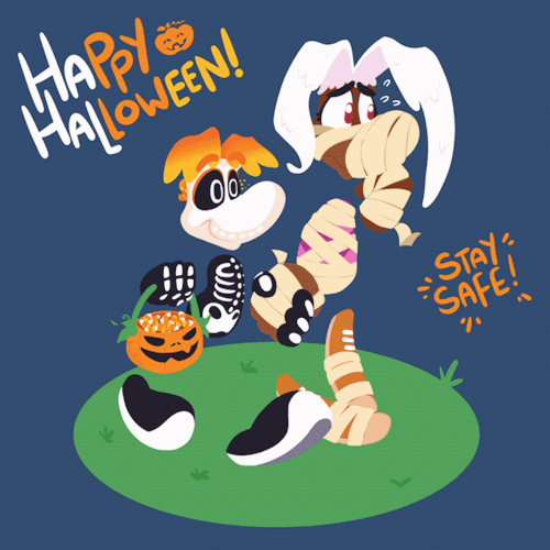 raygirlramblings:HAPPY HALLOWEEN EVERYONE!Remember if you’re going out on All Hallows’ Eve, be it fo