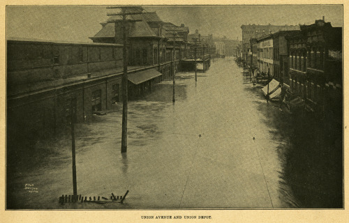 Union Depot, Kansas City, Missouri, 1878-1915.Union Depot opened in Kansas City in 1878 in the area 