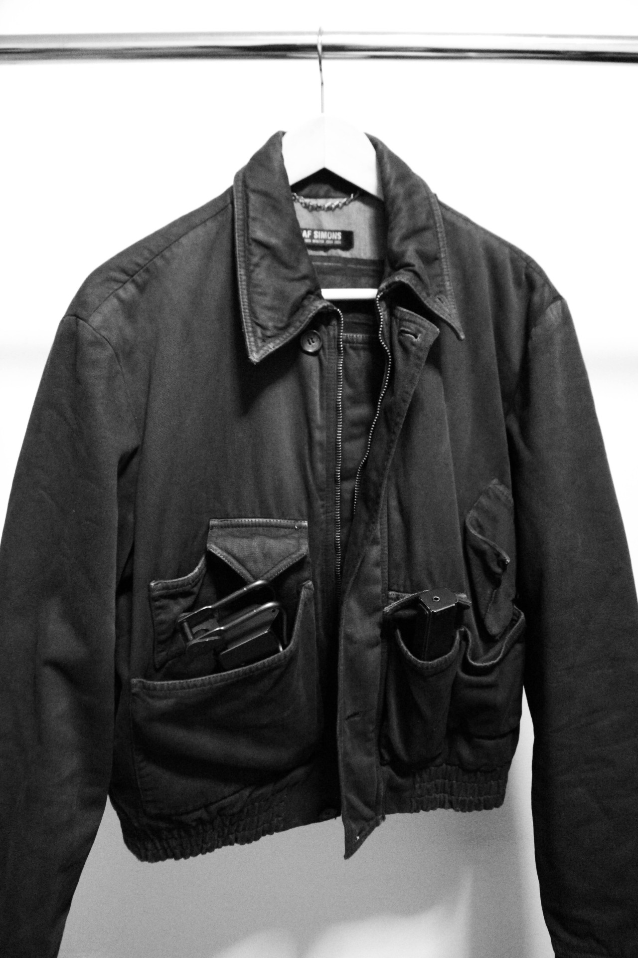 coital: Raf Simons ‘waves’ Autumn/Winter 2004 Cargo jacket Why, yes that’s