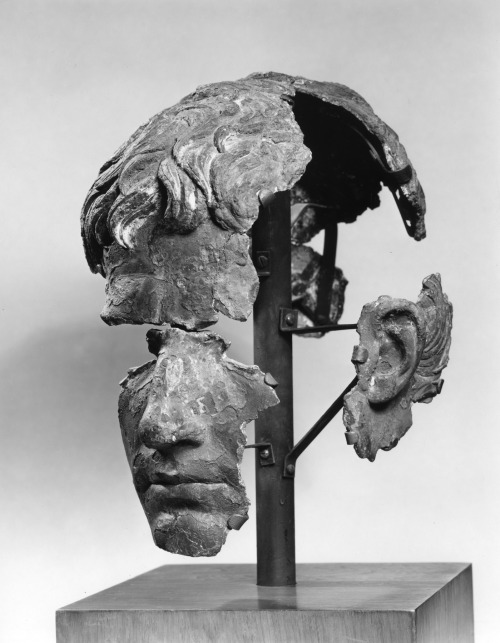 hismarmorealcalm:Portrait Head of Augustus  circa AD 50 (Julio-Claudian)   bronze