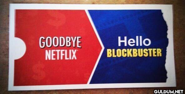 Hello GOODBYE NETFLIX...