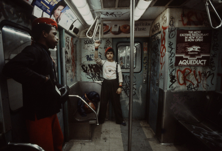 classicalrecords:  In the 1980s, the New York City subway was a gritty center for