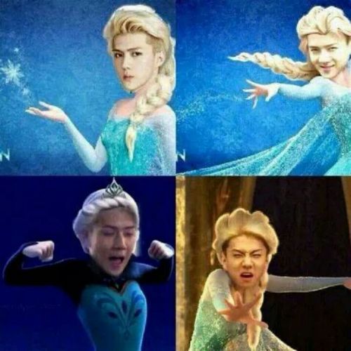 Sehun Face's Lol