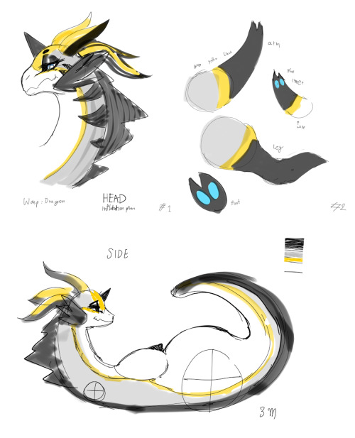 Many months ago I was planning to get Wasp (My fursona) inflatable toy made by Chinese company. I base the design on their lying goodra inflatable and create my own custom Wasp Dragon!But sad thing happen, I went mentally ill. ): And I can’t afford