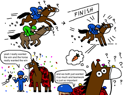 mossworm:horse racing
