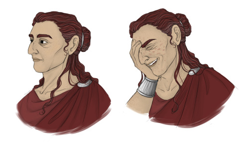 chelidonart:red hearing something funny vs. him hearing his beloved say something funny