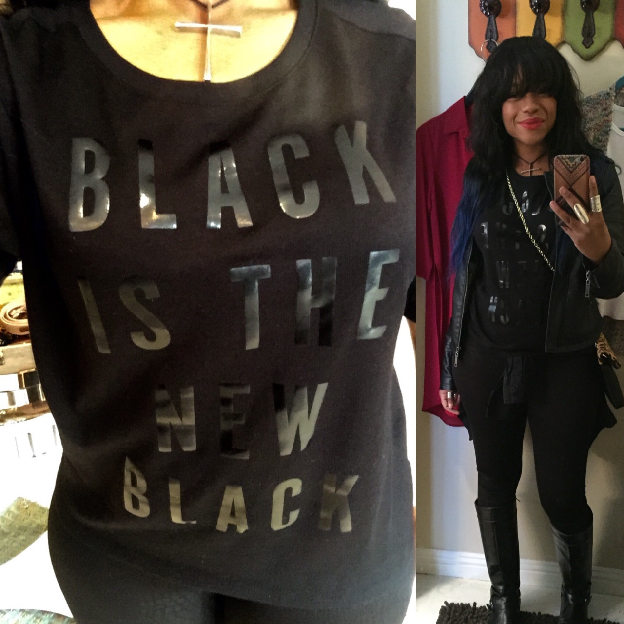 herlovestyle:  Blackout!   Black is the new black!