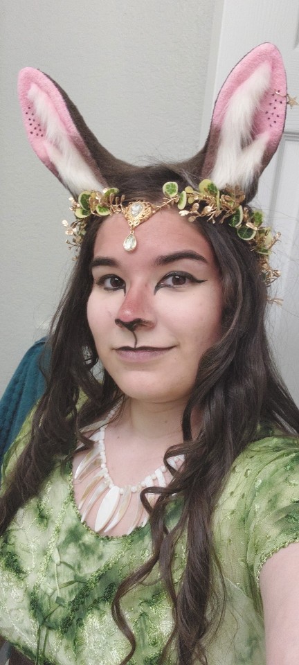 Rare selfie post lol. One of my friends threw a d&d themed murder mystery dinner party, and I've been excitedly putting 