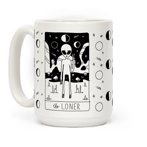 thelosersshoppingguide:The Loner Alien Tarot MugUse promo code WELCOME10 to save 10% on your order!