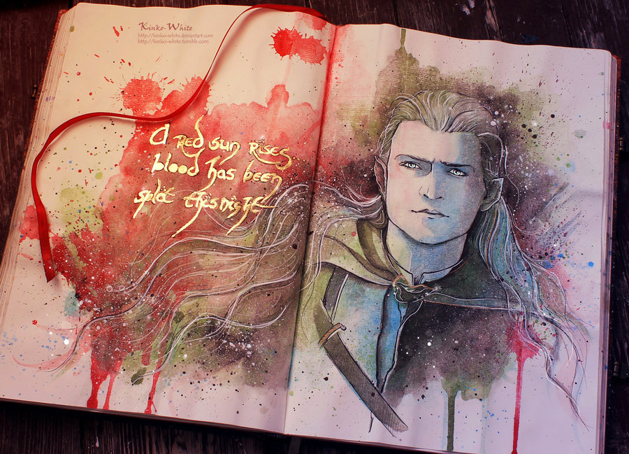 pixalry:   Lord of the Rings &amp; The Hobbit Traditional Artwork - Created by
