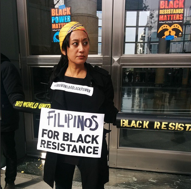 rhydonmyhardon:1/16/15 Protesters from the “3rd World 4 Black Power” movement