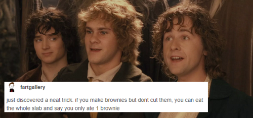 penny-anna: elysiuminthedark: penny-anna: just discovered a neat trick I love how Frodo just constan