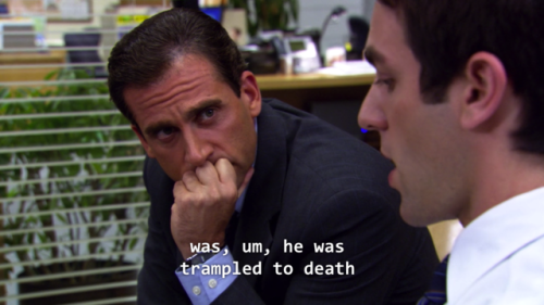 peterparker:The Office (U.S.) S3:E4 Grief Counselling 