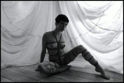 misungui:  Misungui by Philippe Lesage  Self-shibari 