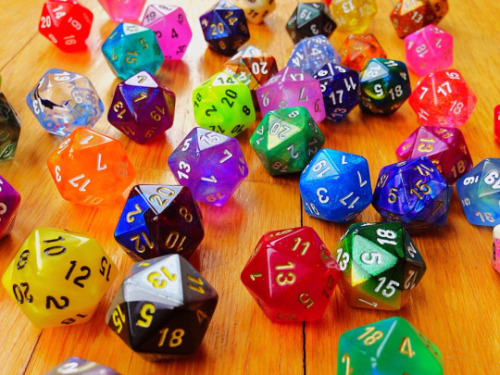 battlecrazed-axe-mage: I wanted to save this for a milestone, but…what the heck, why not? Let’s have a follower appreciation dice giveaway! ♥ This one will be followers only, for y’all who’ve stuck with me so far. Thank you so very much! Winner
