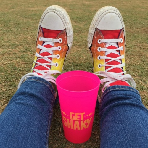 Day drinking at Shaky Knees!