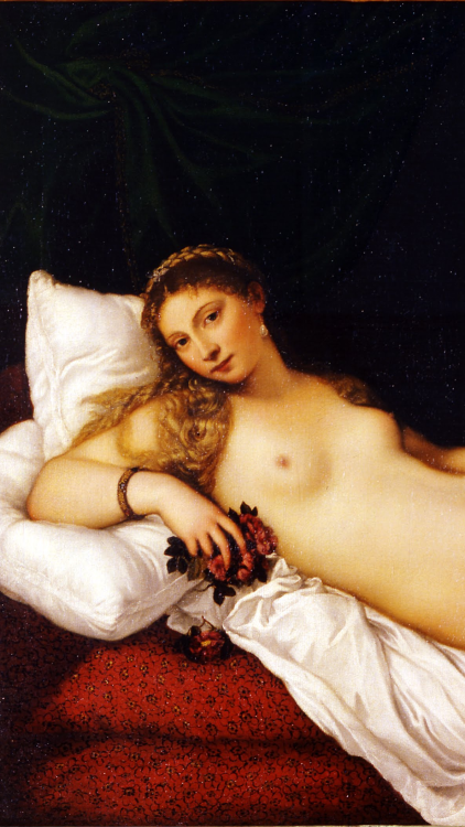 » Titian (c. 1488/90 - 1576)The Worship of VenusVenus of UrbinoBacchus and AriadneThe Feast of GodsD